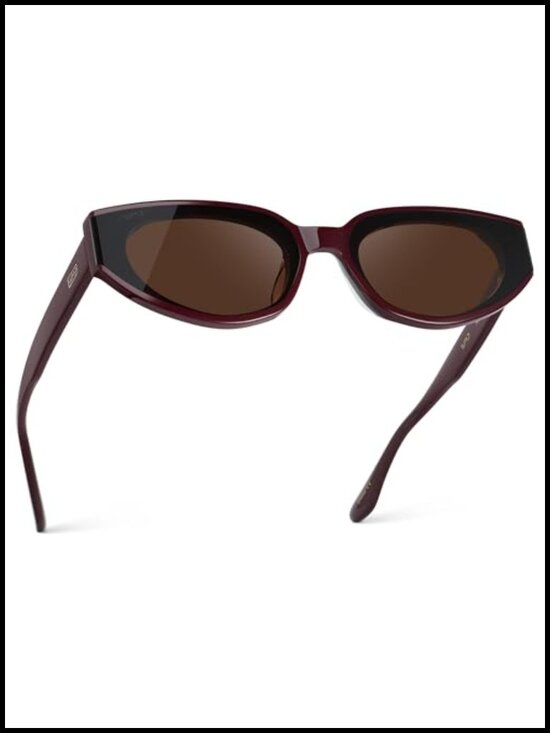 Cat-Eye Acetate Sunglasses with Anti-Reflective Lenses main image 6